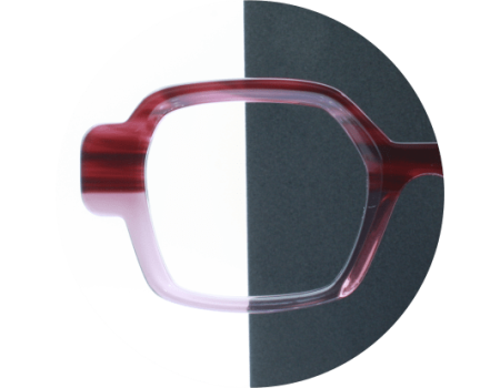 H06T - BICOLORE ROUGE | ROSE TRANSLUCIDE
