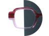H06T - BICOLORE ROUGE | ROSE TRANSLUCIDE