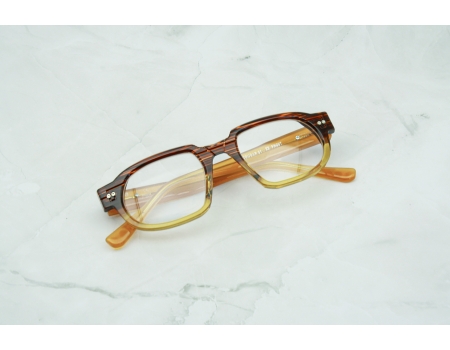 H09T - BICOLORE MARRON | MIEL TRANSLUCIDE