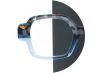 UB03 - BICOLORE MOTIF BLEU | BLEU TRANSLUCIDE