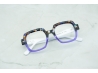 UB04 - BICOLORE MOTIF MARRON | VIOLET TRANSLUCIDE