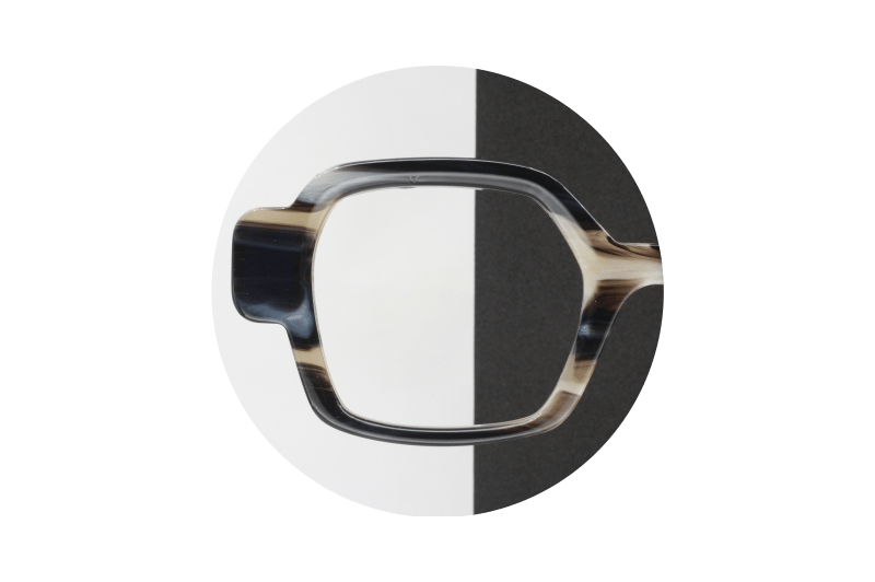 00C - CORNE NOIR | BLANC