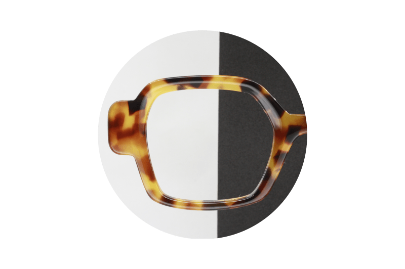 12E - ECAILLE JAUNE | MARRON